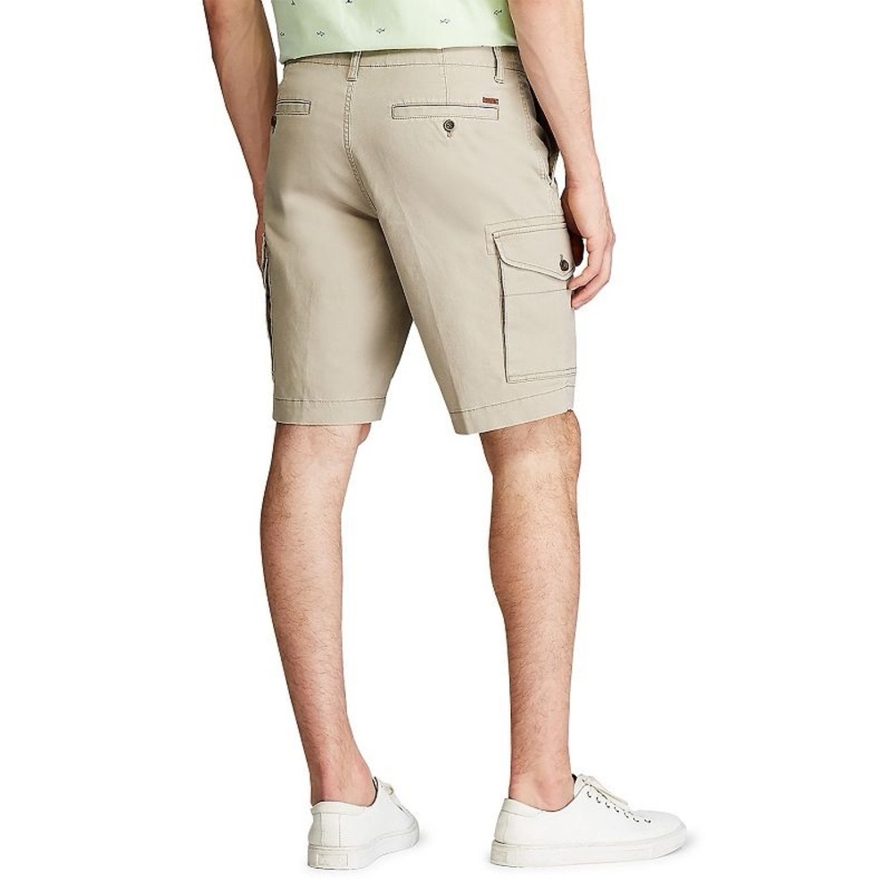 NWT Chaps Stretch Men's Brown Cargo Shorts Big & Tall 54